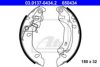 ATE 03.0137-0434.2 Brake Shoe Set